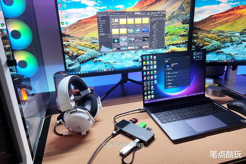 type-c|12合1满配,一本4屏:ORICO多功能Type-C扩展坞体验