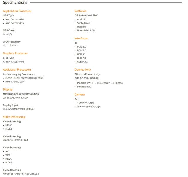 无线充电|联发科发布Genio 1200,为智能互联打造