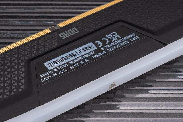 AMD|高颜值超能打，美商海盗船复仇者RGB DDR5 6000内存测评