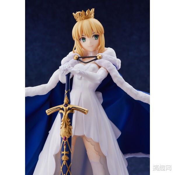 阿尔托莉雅|潮趣：《FGO》Saber/阿尔托莉雅·潘德拉贡 1/7手办 一身白色礼服