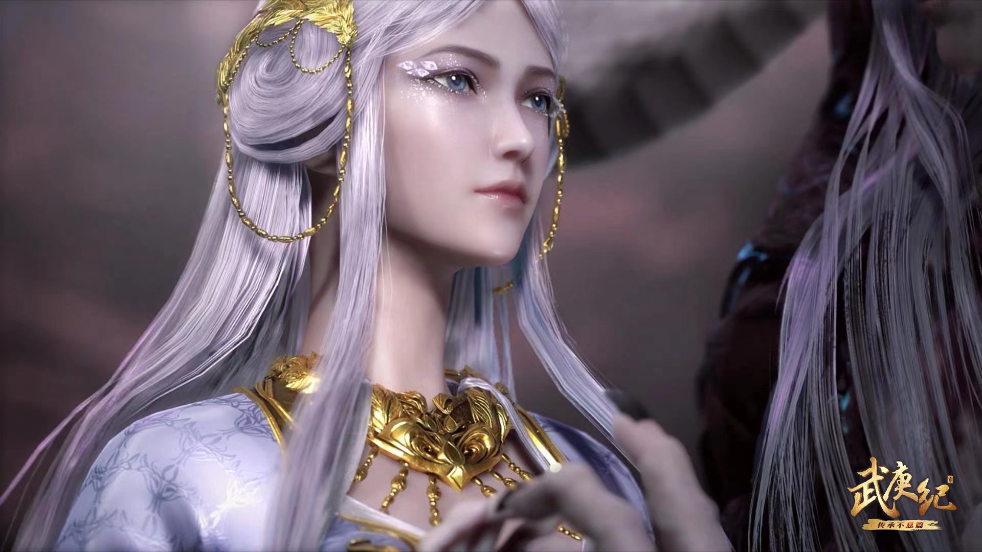 杨戬|武庚纪6周年，壁纸情报齐出，会加入杨戬嫦娥，关于定档只有7字