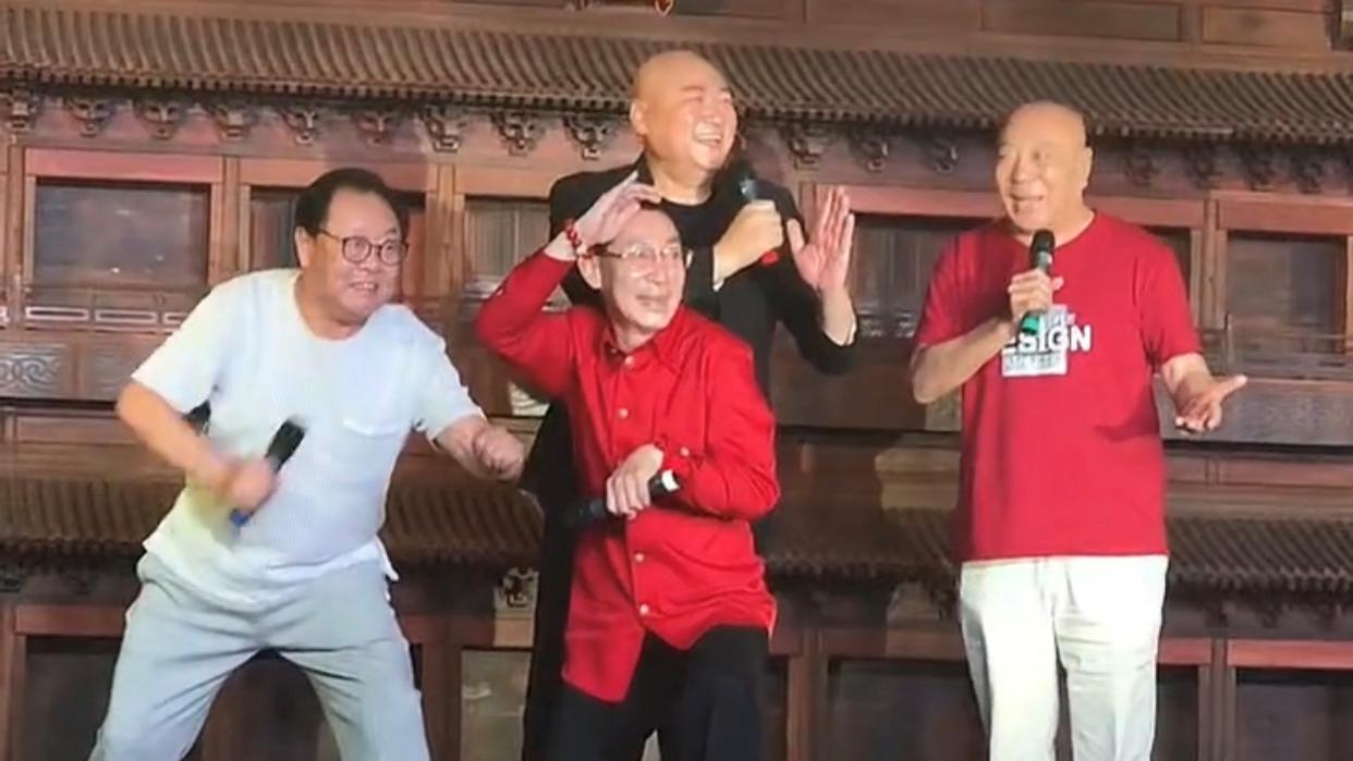 西游记|86版西游记主演现身简陋商演！又跑又唱精神佳，迟重瑞妻子罕露面