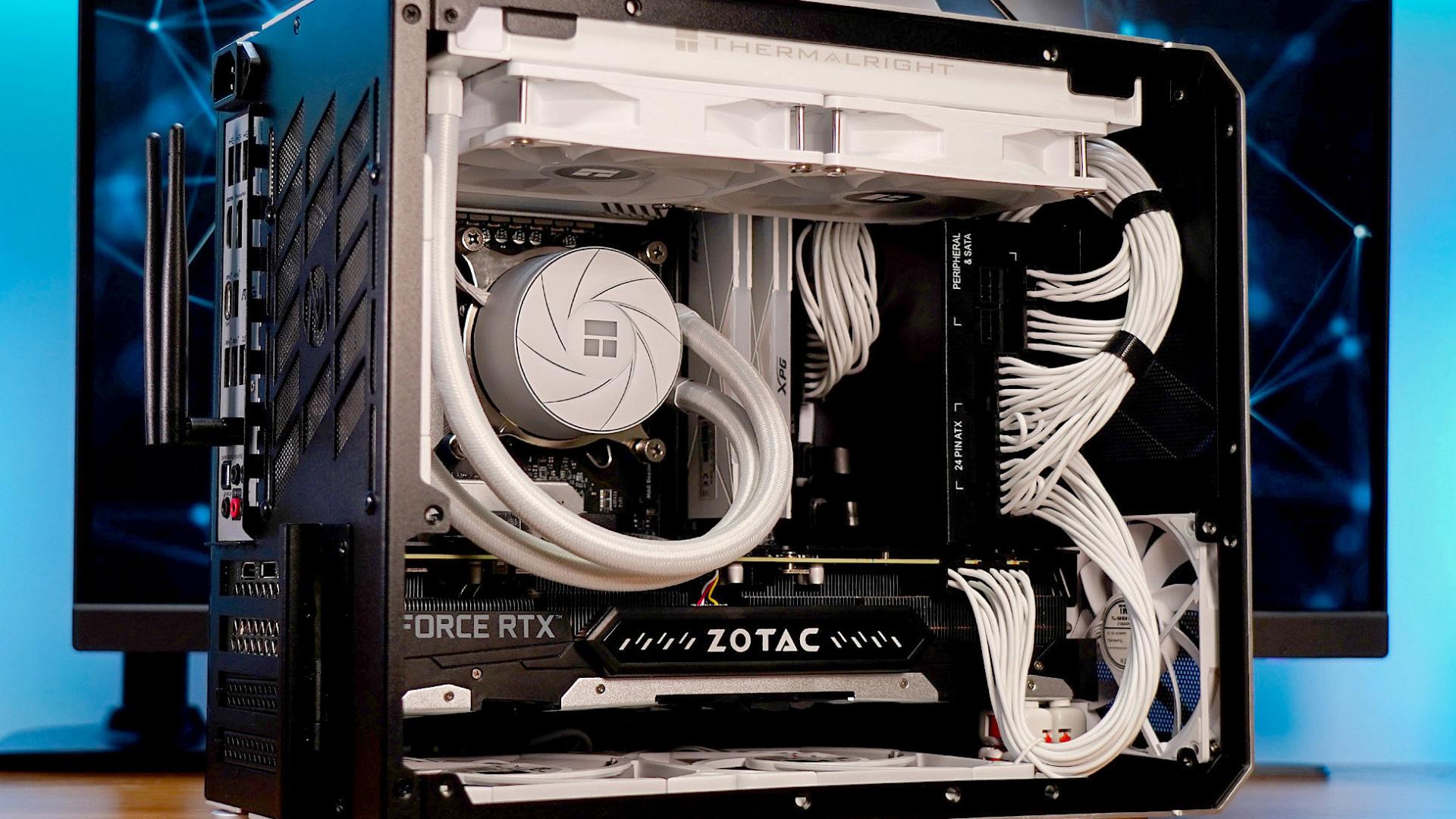 CPU|小体积和大功率全都有！猎金部落TF850 SFX小电源开箱+体验