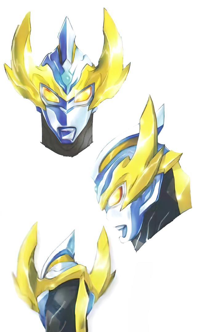 泰迦奥特曼|泰迦奥特曼双形态皮套与令迦设计稿公开剧中小老虎年轻了两千岁