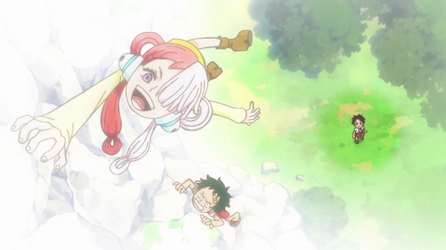 路飞|海贼王1030集：约定之人乌塔消失，愤怒的路飞和红发绝交