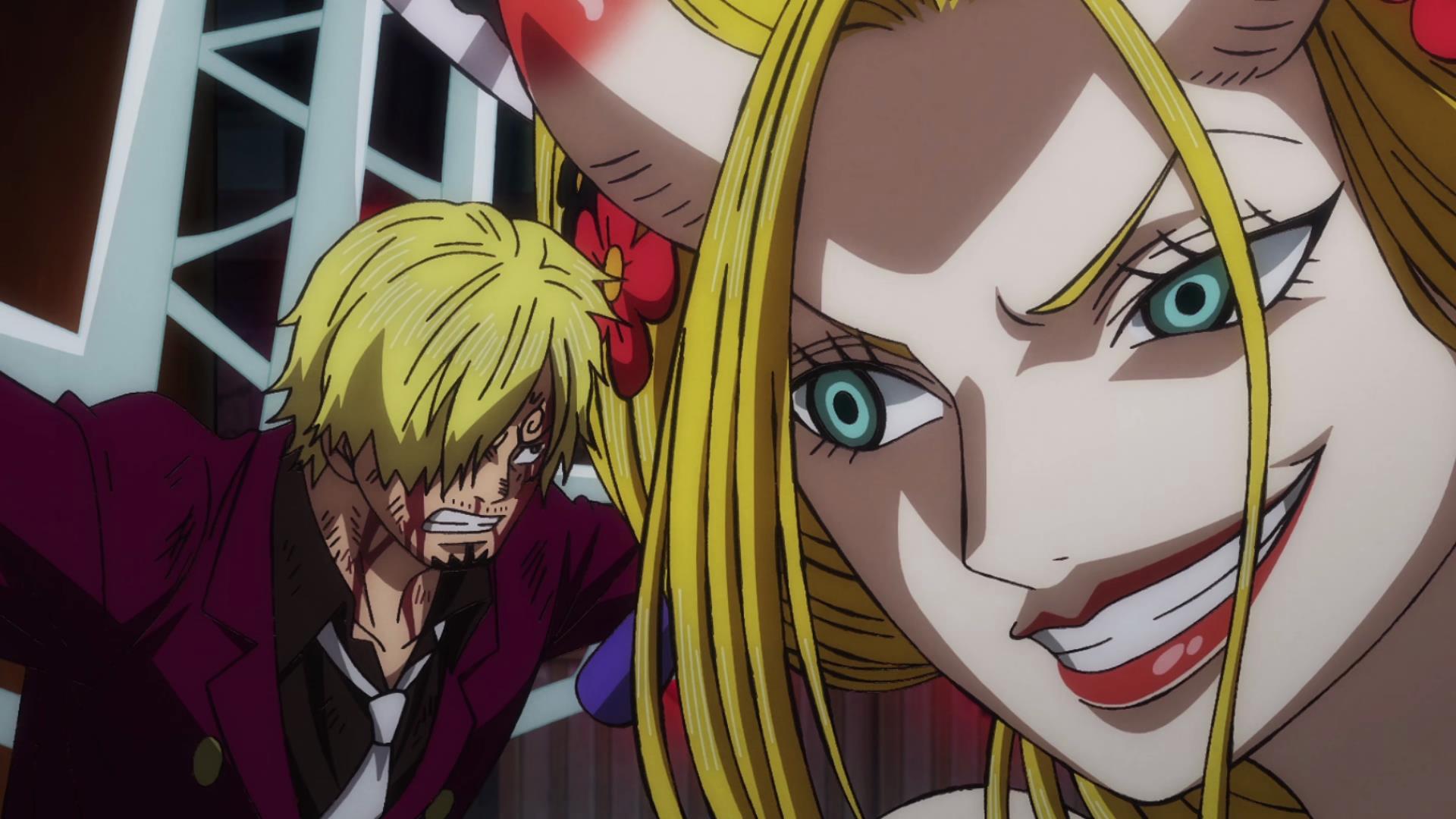 海贼王|海贼王1020集:神秘黑影终于揭晓,罗宾掌掴黑玛利亚的名场面出现