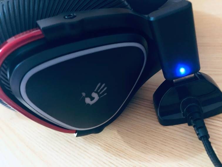 耳机|d看得见的游戏快乐,双飞燕MR710头戴式蓝牙无线电竞耳机。