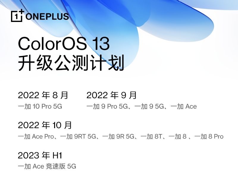 coloros13|一加Ace Pro更香了？十月适配ColorOS 13，全面升级流畅智慧体验