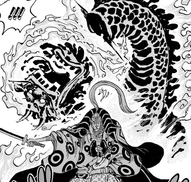 索隆|海贼王：和之国篇步入终章，黑炭大蛇死亡三大伏笔，无一实现