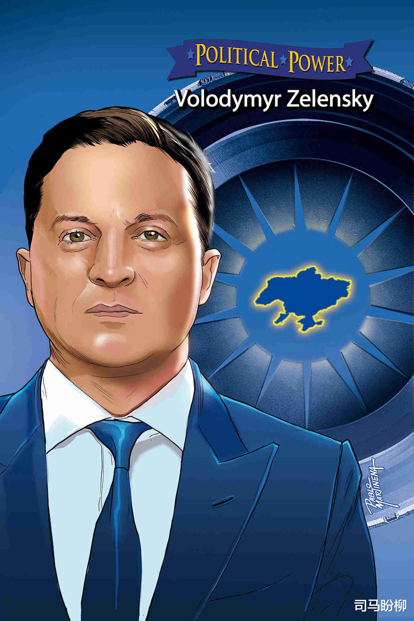 海贼王|乌克兰总统泽连斯基漫画亮相，这是要成美式“超级英雄”的节奏？