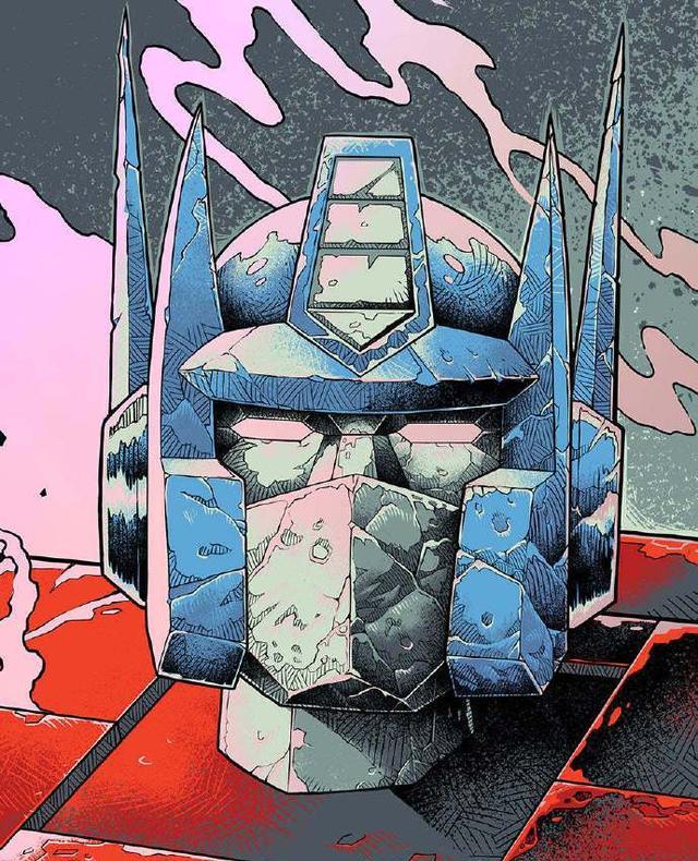 擎天柱|限量变形金刚G1擎天柱，暗黑擎天柱海报插画