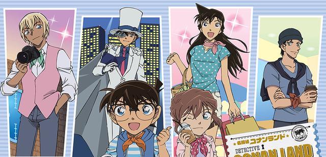名侦探柯南|名侦探柯南Land新视觉图，角色服装被吐槽太丑，赤井秀一全程最佳