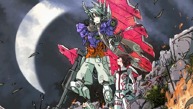 高达|高达拟人化插画，巴巴托斯、月高达还有强袭高达大家喜欢谁？