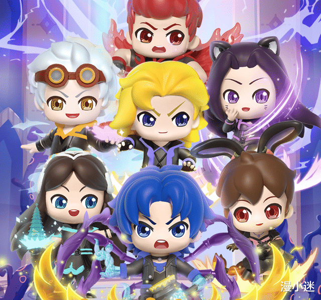 盲盒|《斗罗》高端Q版盲盒来袭，双生武魂唐三好炫酷，小舞在线卖萌