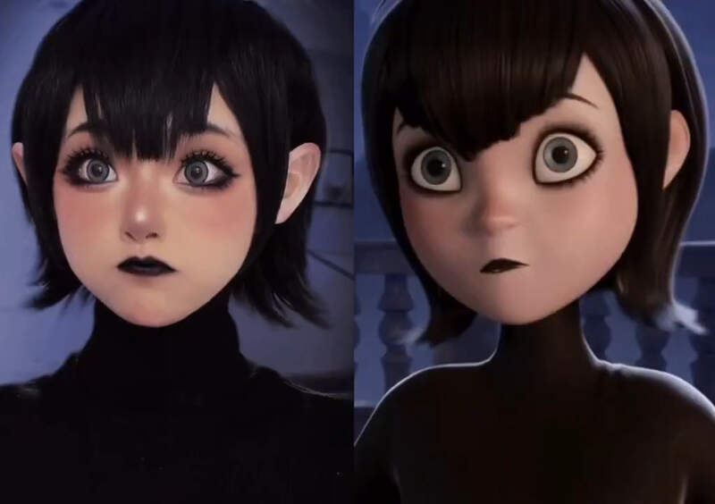 二次元|动画表情模仿，就像从动画里走出来的活生生的人物啊