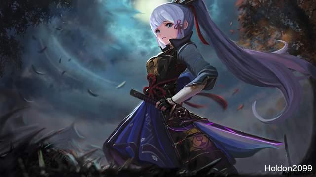 女孩|原神角色剧情篇 白鹭公主神里绫华 天秤座女孩就是这么优秀