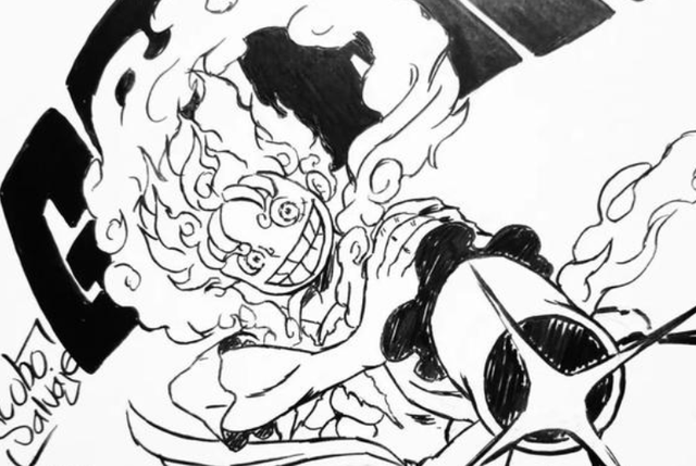 路飞|海贼王1047话：凯多速度比黄猿还快，路飞必杀技在模仿魔神风脚