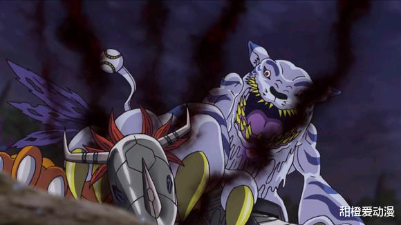 数码宝贝|巨死星的激流兽被成熟期所击败,三次登场一次不如一次!