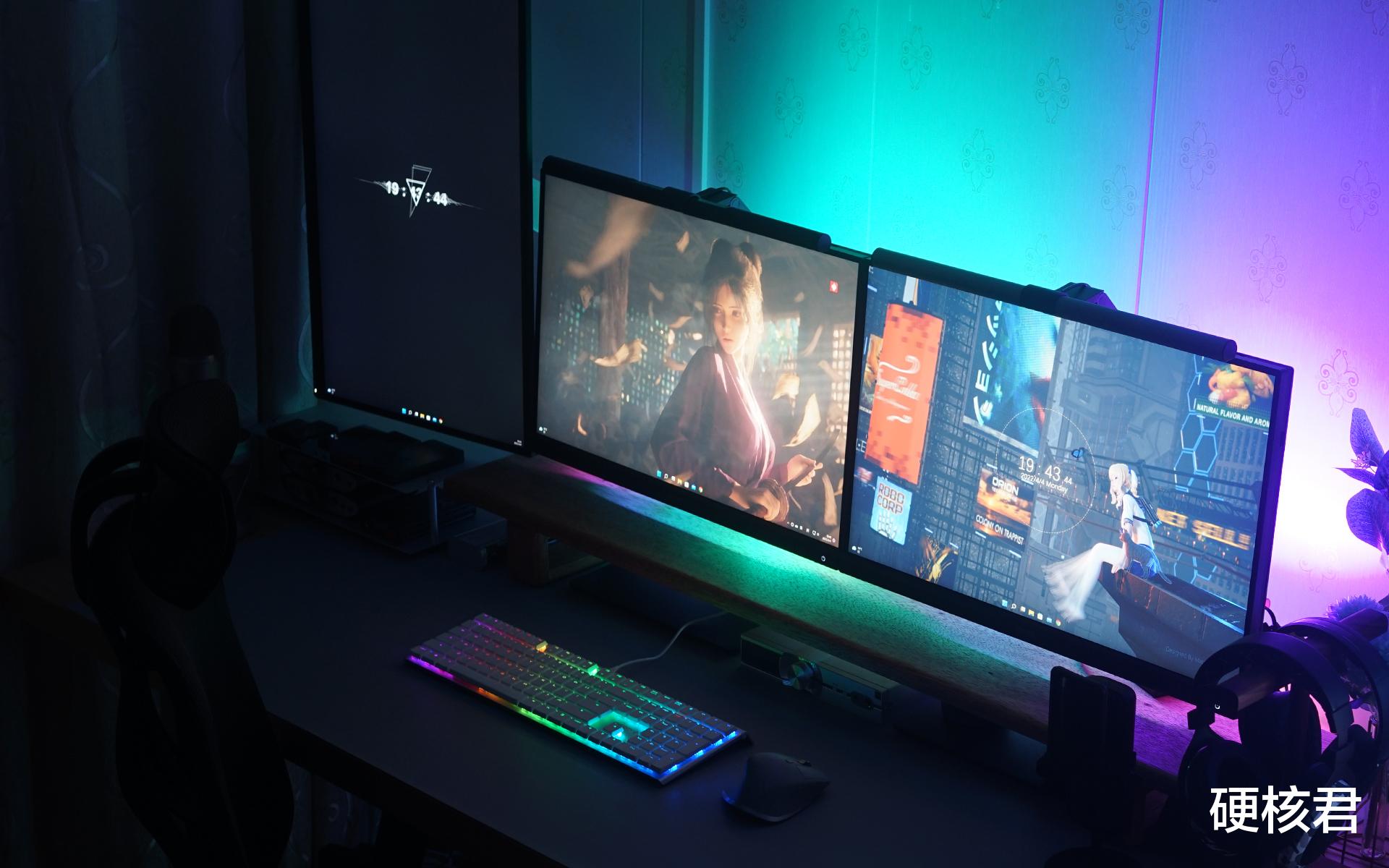 雷蛇|桌搭必备，RGB氛围感拉满！雷蛇Chroma幻彩灯带体验！