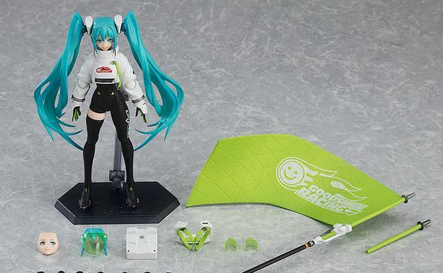 手办|figma初音未来GT计划赛车可动手办官图浪费了顶级的原画设计稿