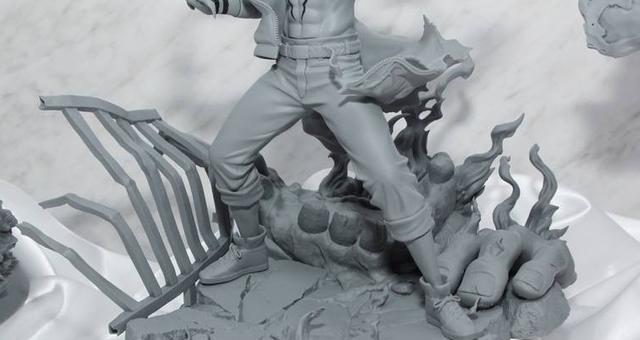 手办|咒术回战两面宿傩手办彩色原型预告公开大爷：来给各位整个狠活