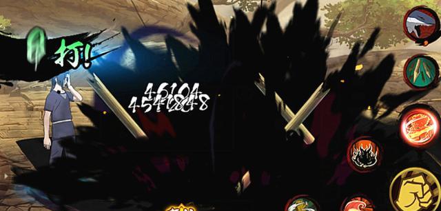 火影忍者|萌新在决斗场无意打出超高伤害，看清是谁后，秽土三代也自叹不如