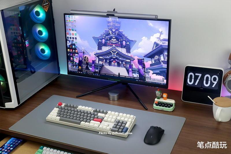 ikbc|桌面不大，键盘不能软趴趴！ikbc W210樱桃茶轴无线108键桌搭分享