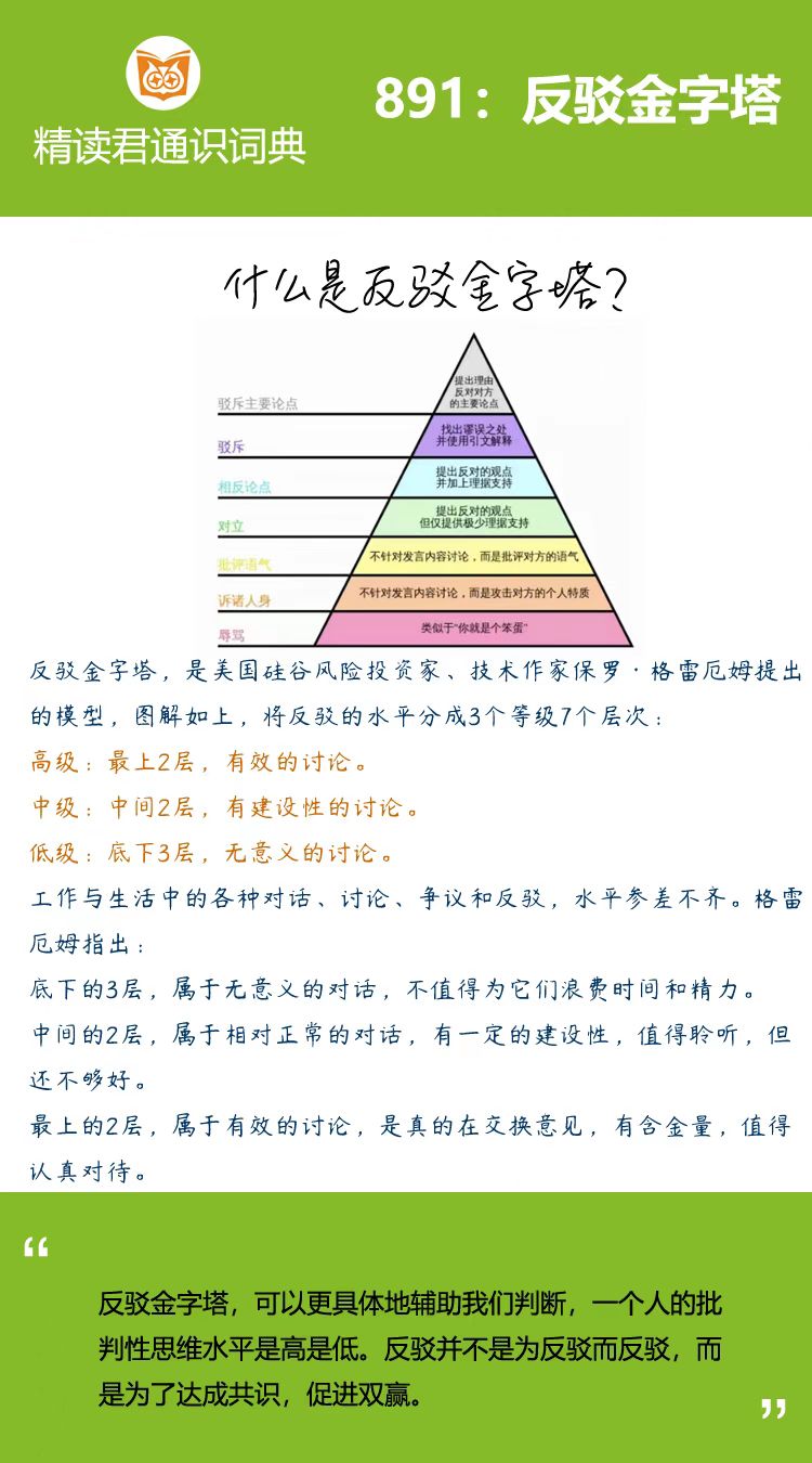 如何有效地怼别人？

《史记·