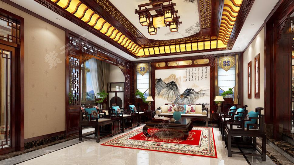 中式古典豪宅尽显大国风范，真正的“大户人家”