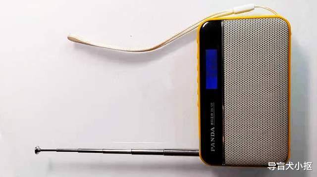 收音机|正面由一整块扬声器组成，体验国产熊猫收音机，也是专业播放器