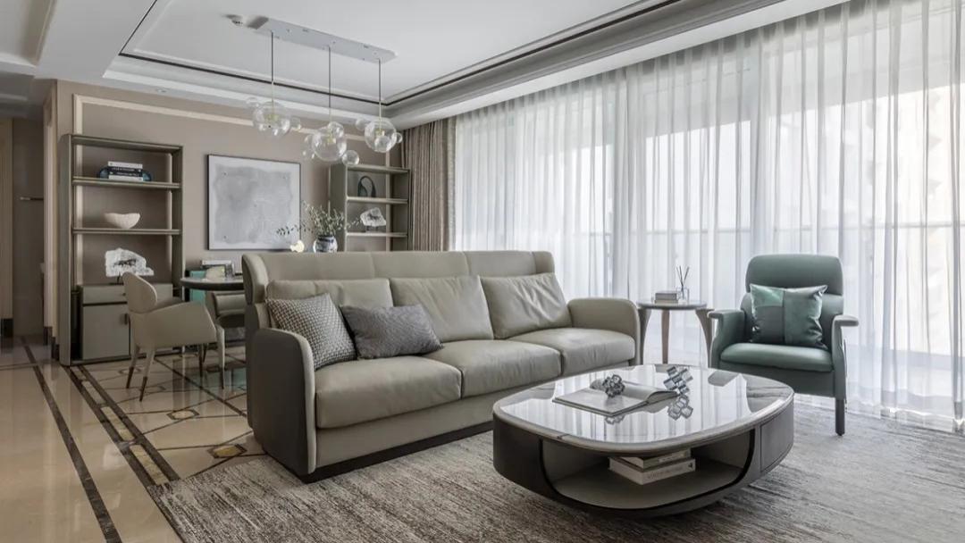 168㎡现代雅奢 | 奢以雅为度，让空间传递精神与气质