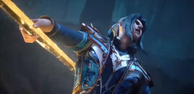 比比东|85级唐三硬抗四位封号斗罗攻击,海神看不下去,比比东慌了