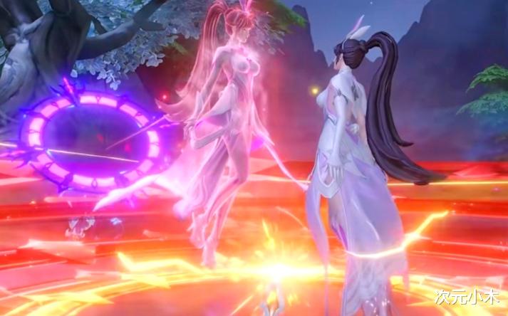 小舞|小舞第二版复活视频上线，上演桃色诱惑，两个自己相互贴贴