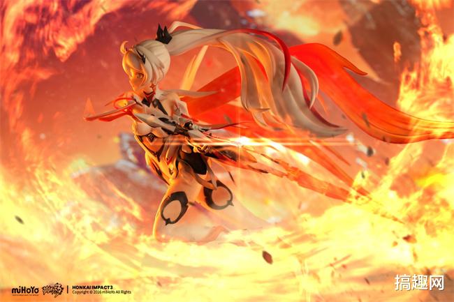 手办|潮趣：《崩坏3》琪亚娜·薪炎之律者1/7手办