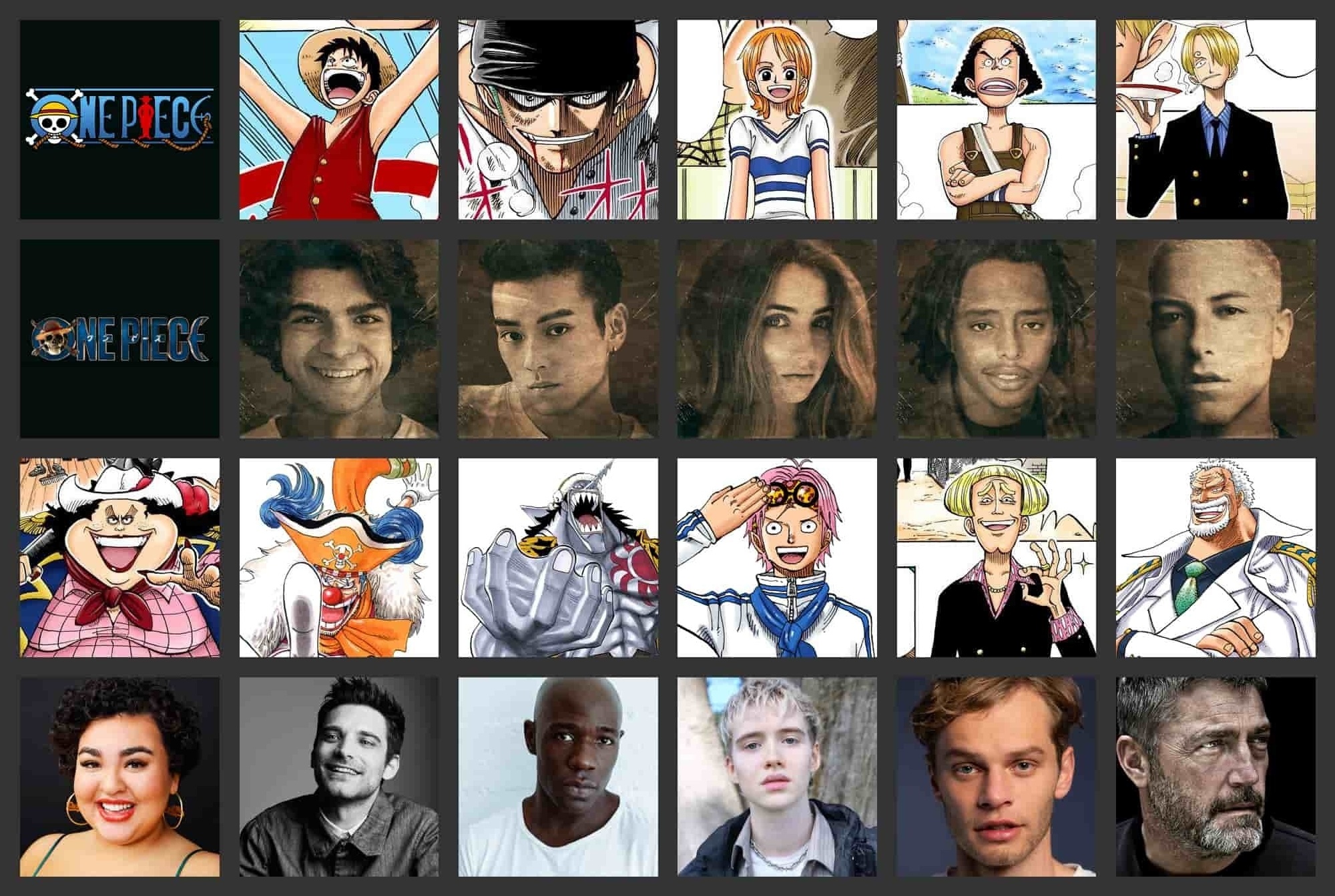 鹰眼|《海贼王》真人版公布新角色名单，哲普备受好评，鹰眼选角惹争议