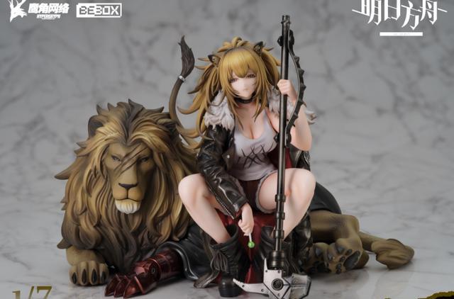 手办|明日方舟推进之王精二立绘手办官图果然狮子才是真正的本体
