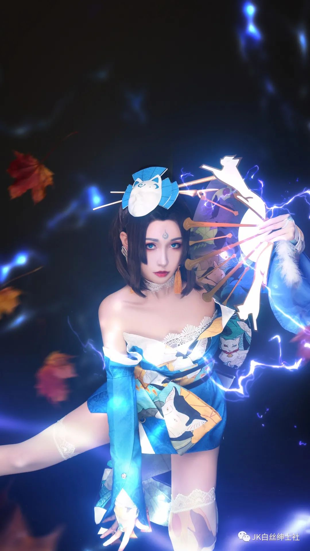 不知火舞|cos：王者荣耀不知火舞魅语cos正片@雾祁