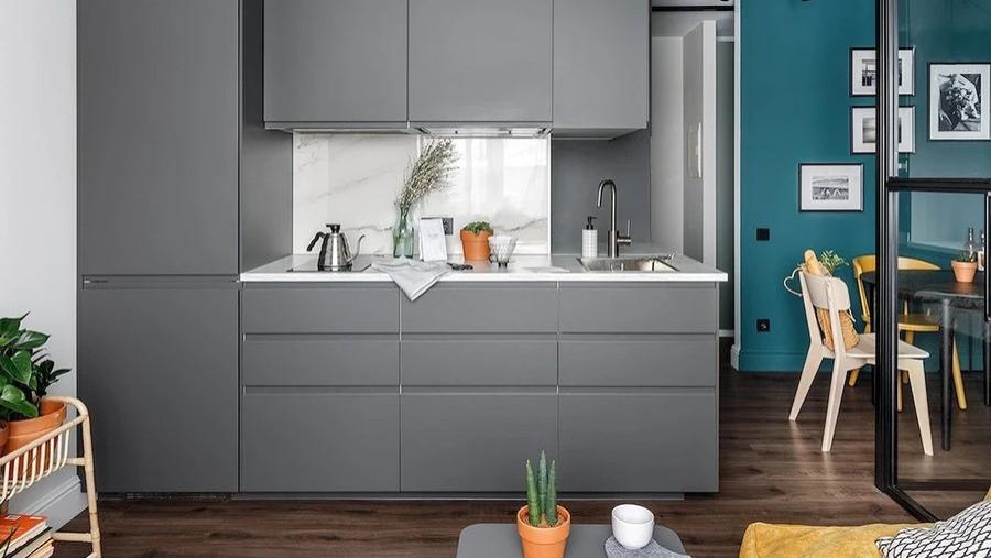 90后小夫妻40㎡的家，室内配色让人赏心悦目，堪称小户型样板间