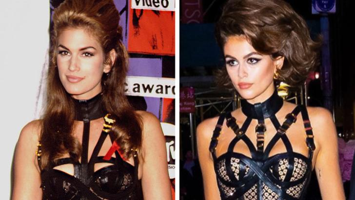 李嘉欣|美色会传染？高光女神秀女儿，波姬·小丝和辛迪·克劳馥归来