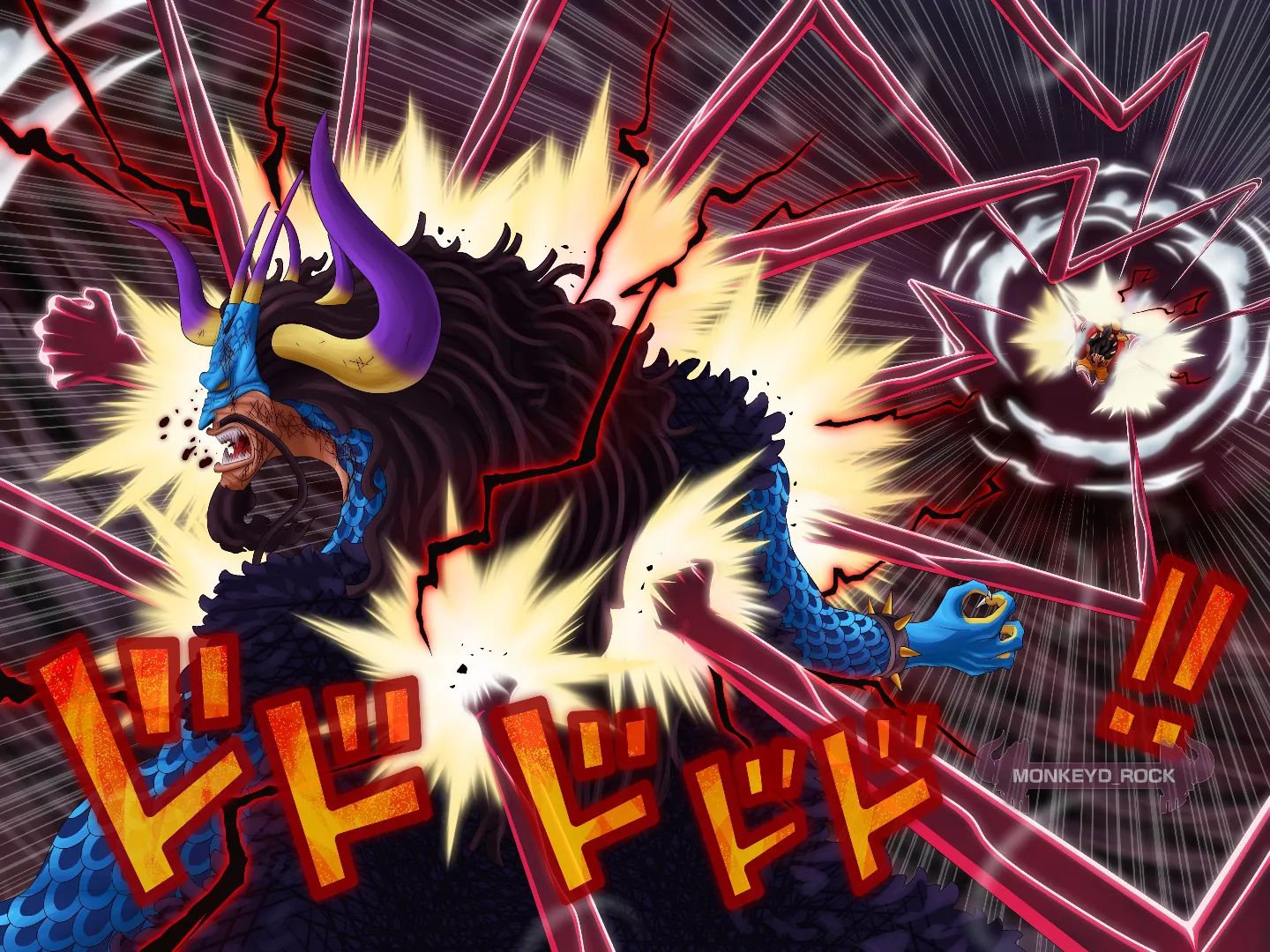 索隆|海贼王1048话情报(谜语版):索隆加入战斗,凯多真的被斩首了?