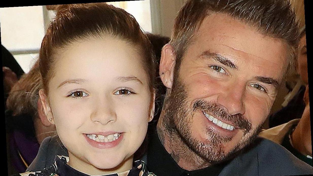 哈珀·贝克汉姆|贝克汉姆妻女晒合影，10岁小七脸盘比贝嫂还大，越来越像爸爸