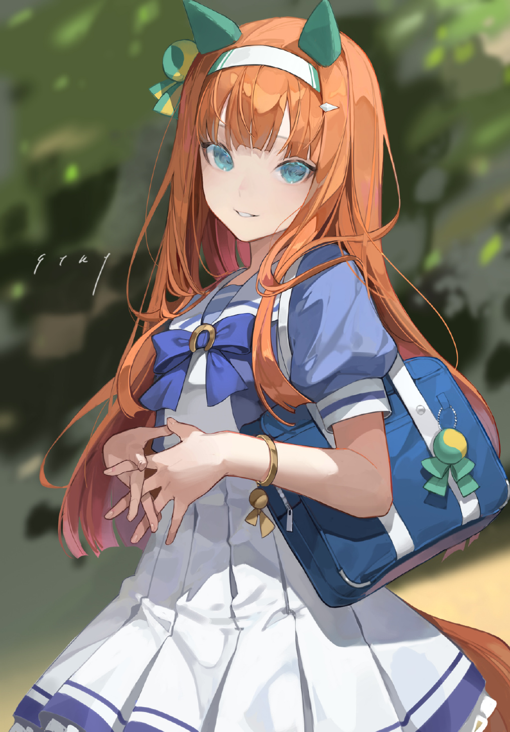 画师|我的名字是无声铃鹿。喜欢的事情是奔跑。无声铃鹿壁纸特辑