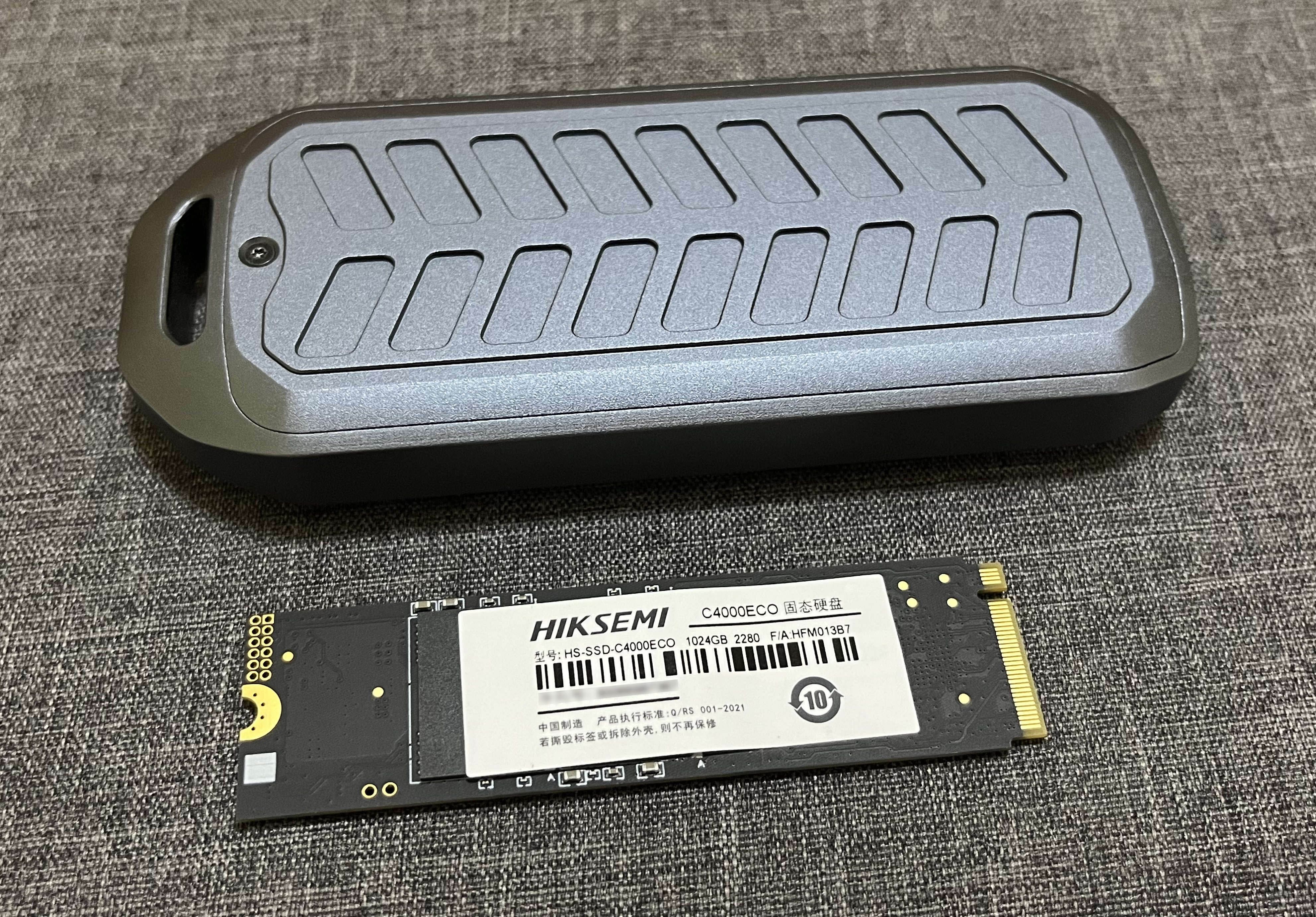 ssd|海康存储C4000ECO GEN 4 SSD在USB 4.0硬盘盒下测速大揭密！