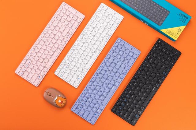 键盘|多彩轻薄、便捷操控，雷柏E9350G无线刀锋键盘体验