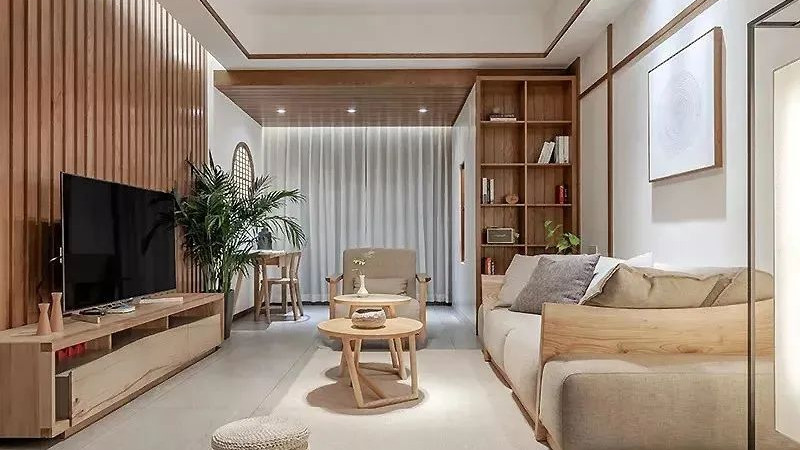 122㎡温暖日式风3室2厅，榻榻米还能这样设计！