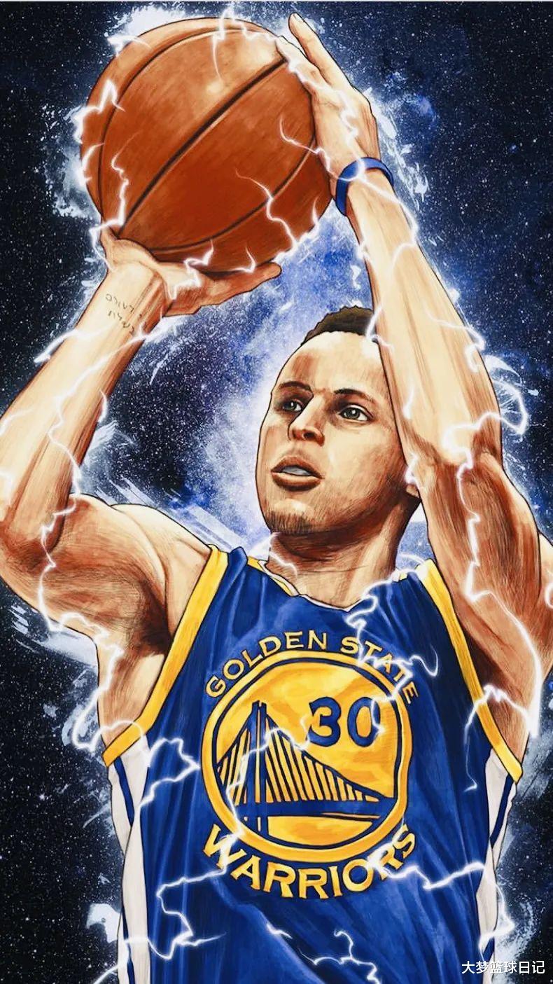 斯蒂芬·库里|【球星壁纸第63期】:库里漫画壁纸,请拿走你偶像的壁纸