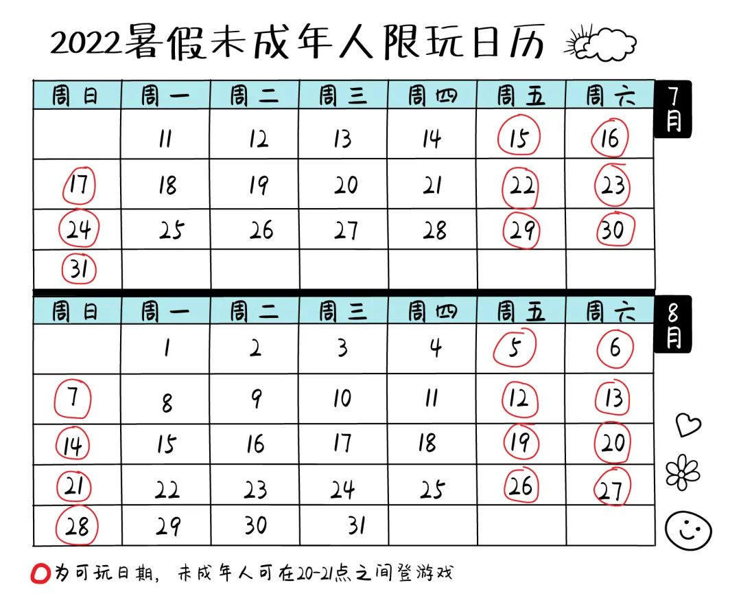 苹果|腾讯上线未成年人暑假限玩日历，OPPO这些防沉迷功能也很实用