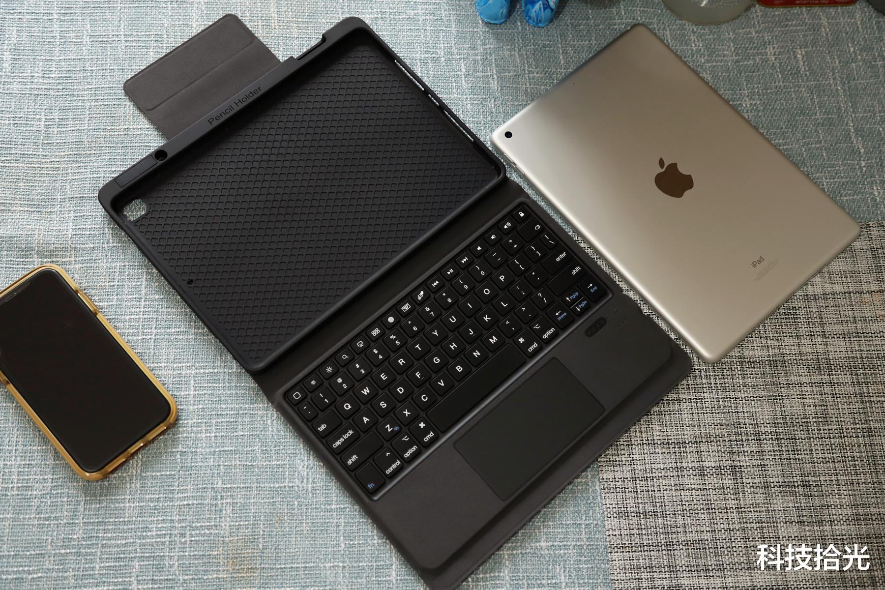 iPad|保护壳+支架+键盘三合一，iPad搭档之雷柏XK300蓝牙键盘评测
