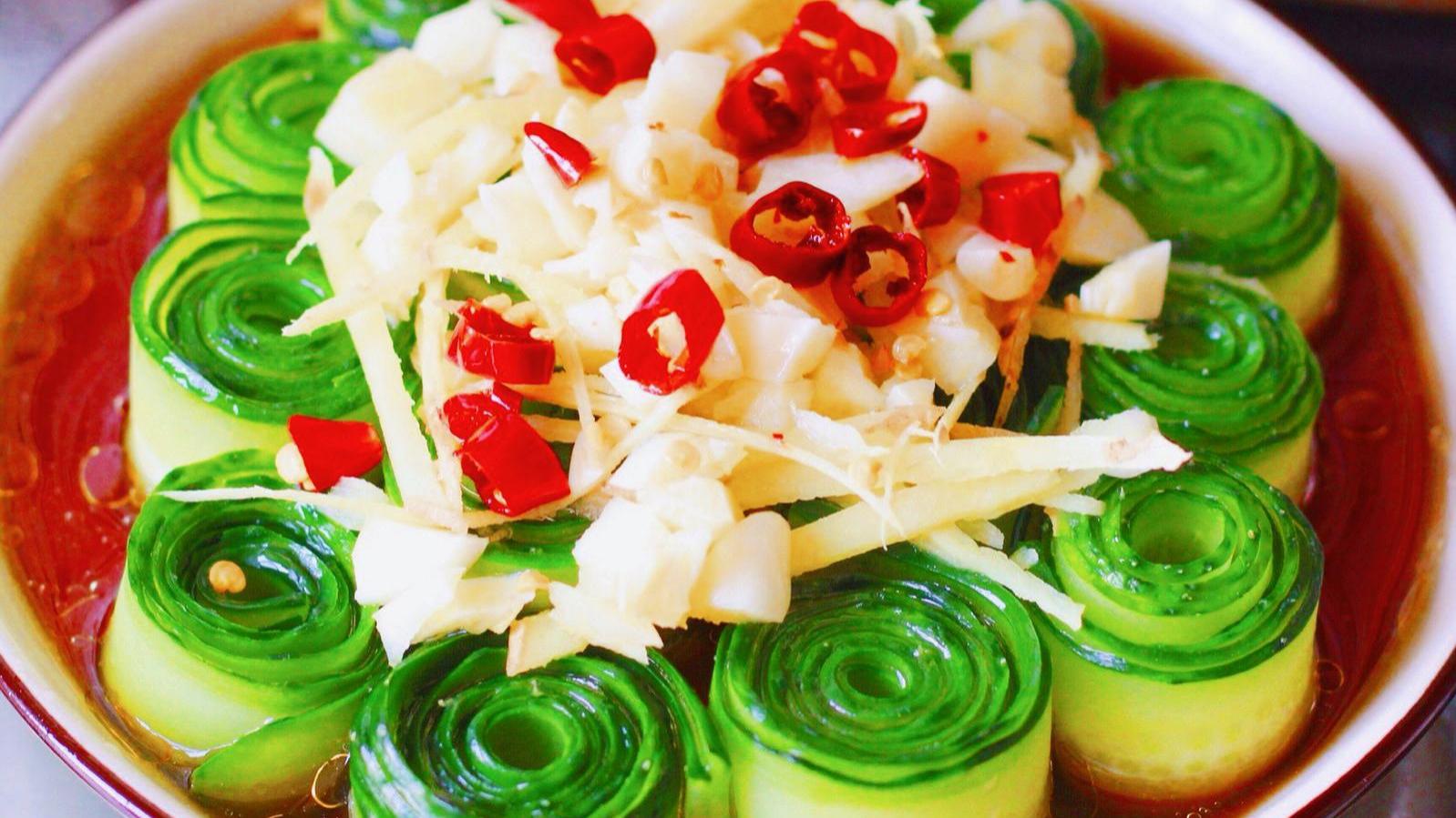 黄瓜最好吃的4种做法，鲜香美味，步骤简单易学，年夜饭上露一手