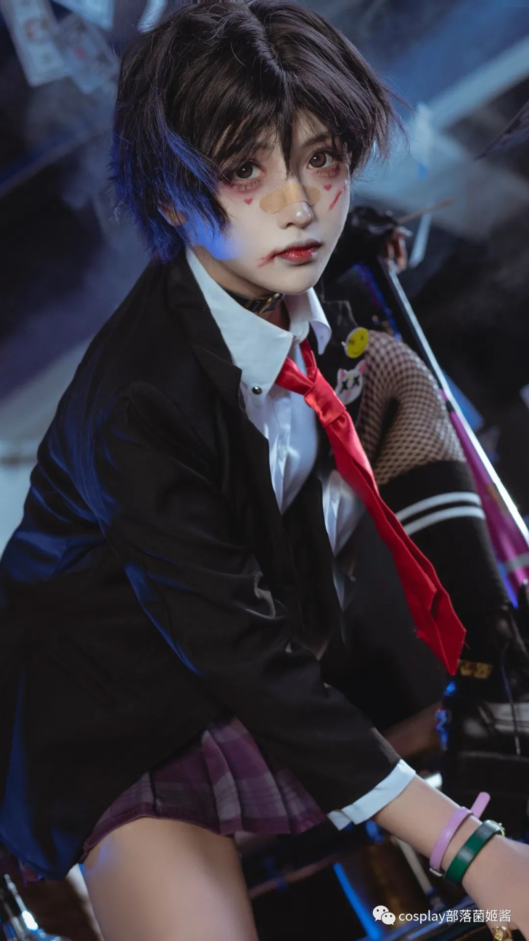 |cos：零号任务迷雾测试绫cos正片@简言